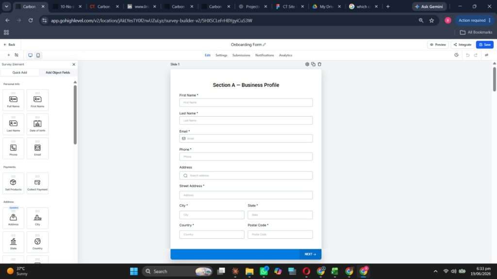 Survey 1